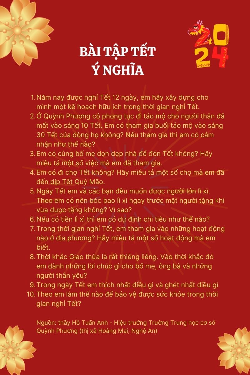 Bai tap tet y nghia